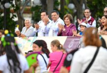 Con desfile, celebran inicio de la Primavera en la ciudad de Veracruz