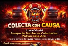 Colecta con causa busca reunir más de 357 mil pesos para bomberos voluntarios en Palma Sola