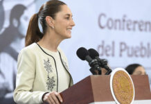Gobierno de México informa reducción anual del 26 por ciento en homicidios dolosos en Colima; la honestidad da resultados: Presidenta