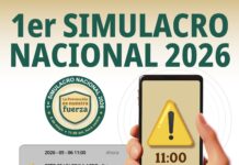 Anuncian Simulacro Nacional del 6 de mayo con escenario de sismo de gran magnitud