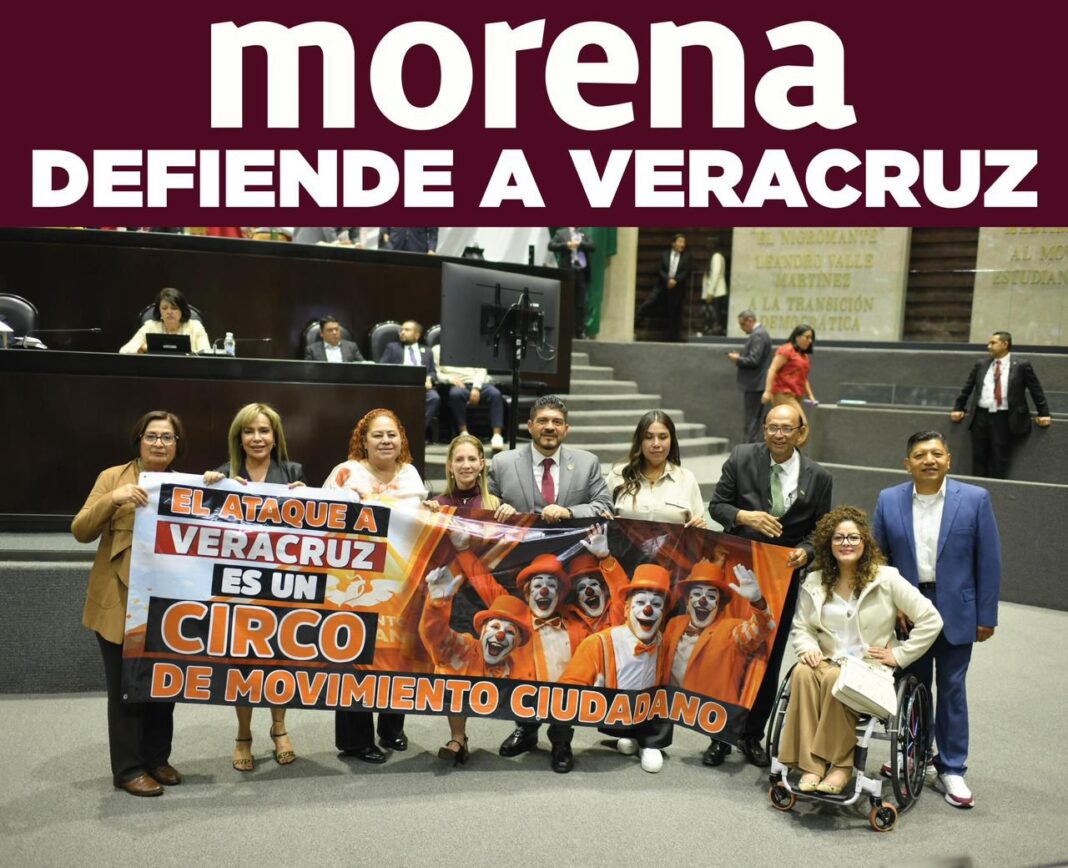 Morena hace frente a MC tras circo y golpeteo a Veracruz y su gente Morena hace frente a MC tras circo y golpeteo a Veracruz y su gente