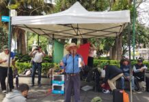 Cafetaleros se manifiestan en Xalapa; piden frenar importaciones y apoyos urgentes