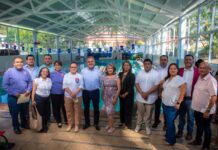 En respuesta a solicitud del Día del Pueblo, Daniela Griego visitó la primaria Salvador Díaz Mirón
