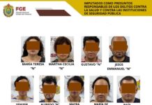 Fiscalía de Veracruz logra imputar a nueve por delitos contra la salud y agresiones a la autoridad