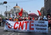 CNTE anuncia paro nacional desde el 1 de junio; protestas coincidirán con el Mundial de Futbol