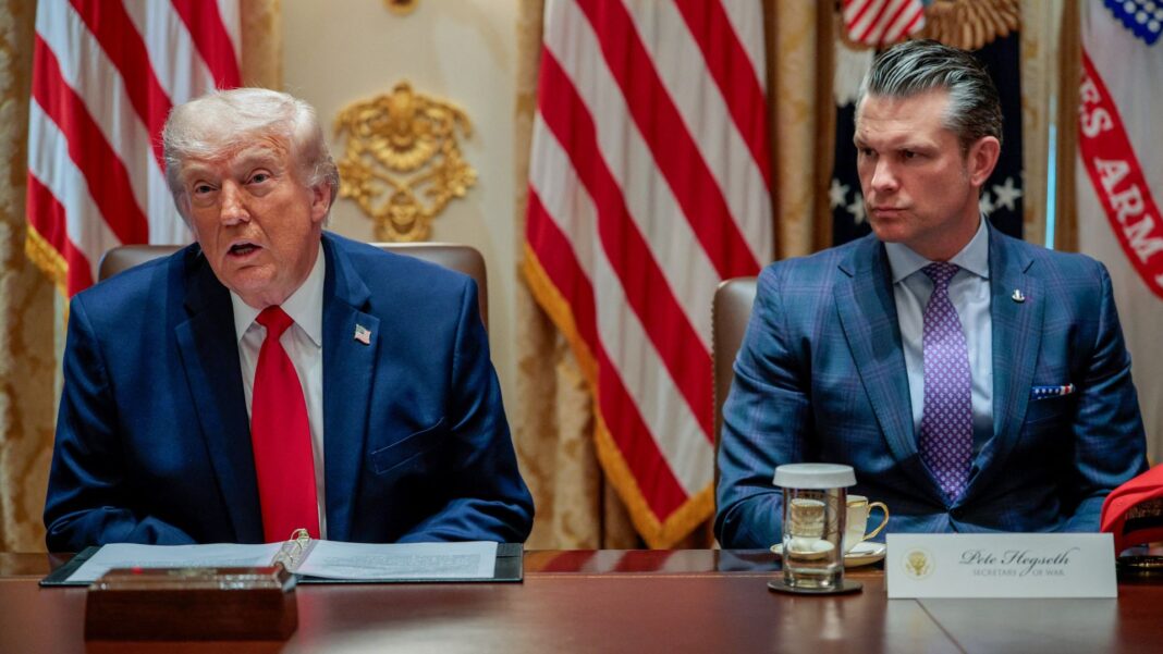 Trump y el Pentágono elevan tono contra el narco; hablan de “guerra” contra cárteles Trump y el Pentágono elevan tono contra el narco; hablan de “guerra” contra cárteles