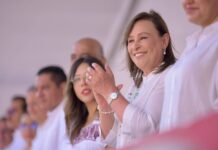 Desfile del Día del Trabajo en Xalapa transcurre entre demandas laborales y algunos incidentes