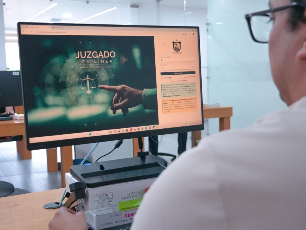 Poder Judicial afianza operación de los Juzgados en línea Poder Judicial afianza operación de los Juzgados en línea