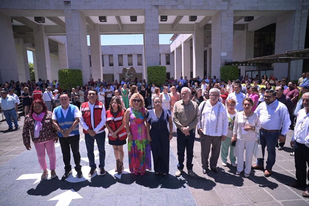 Participa Congreso de Veracruz en simulacro nacional de sismo Participa Congreso de Veracruz en simulacro nacional de sismo