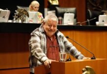 “México no se arrodilla ante intereses extranjeros”: Manuel Huerta defiende soberanía nacional desde el Senado