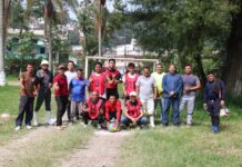 En el Rastro Municipal se fortalece la convivencia laboral; se realizó actividad deportiva y plática sobre salud mental
