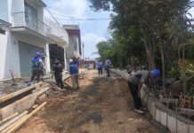 Realiza Daniela Griego recorrido de supervisión de obras