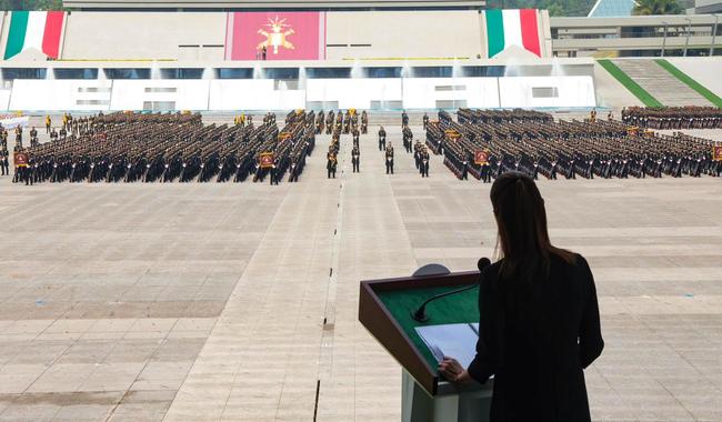 La soberanía no se negocia, la independencia se defiende todos los días: Presidenta en 106 Aniversario de la Columna de la Legalidad La soberanía no se negocia, la independencia se defiende todos los días: Presidenta en 106 Aniversario de la Columna de la Legalidad