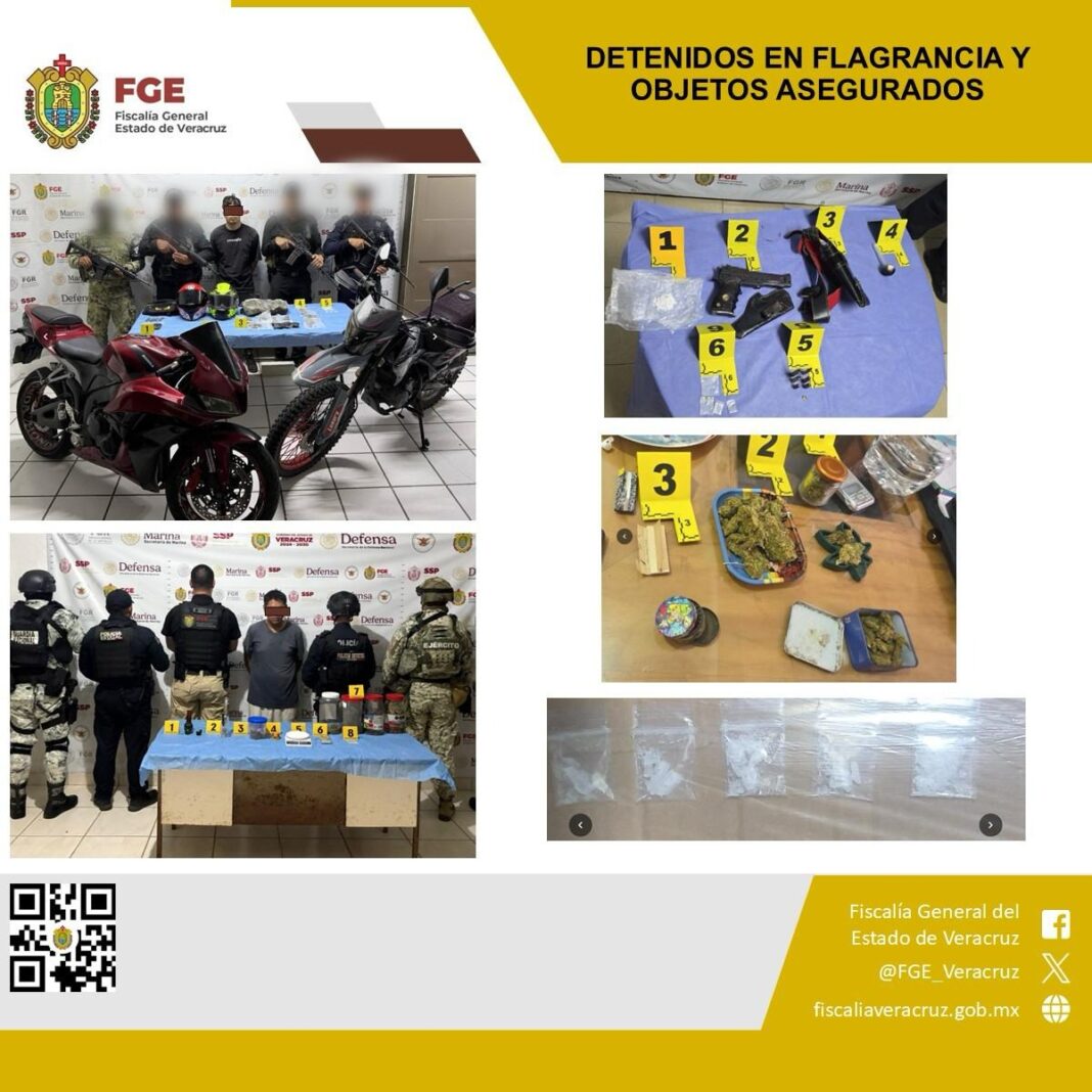 Cateos desarticulan focos de criminalidad en Veracruz; 29 detenidos tras 35 diligencias en 25 municipios Cateos desarticulan focos de criminalidad en Veracruz; 29 detenidos tras 35 diligencias en 25 municipios
