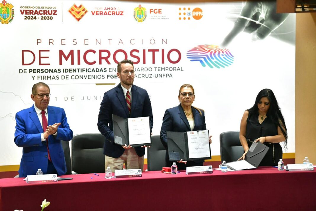 Fiscalía General del Estado de Veracruz lanza micrositio para identificación humana y firma convenios con Naciones Unidas Fiscalía General del Estado de Veracruz lanza micrositio para identificación humana y firma convenios con Naciones Unidas