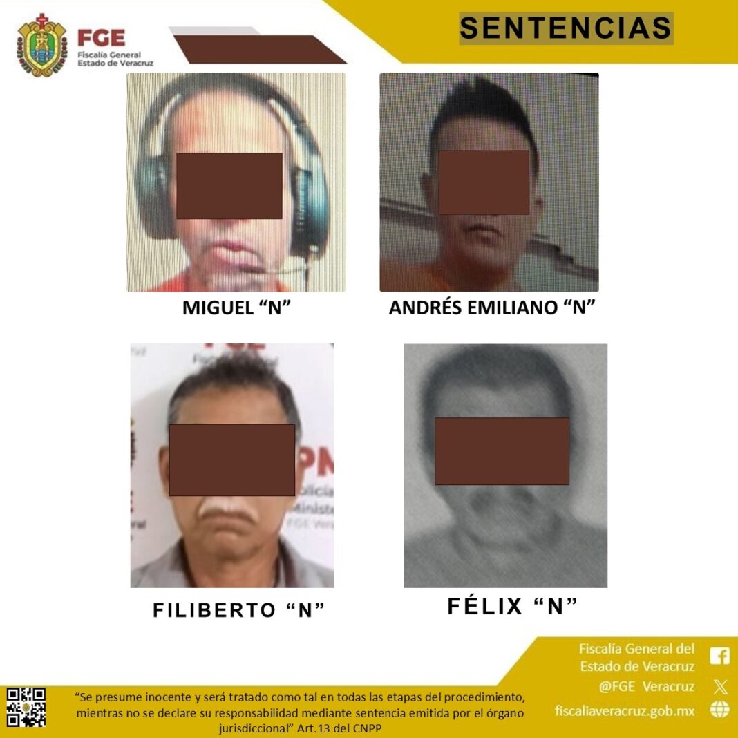 FGE Veracruz logra 42 sentencias, por secuestro, homicidio, pederastia y otros delitos, en una semana FGE Veracruz logra 42 sentencias, por secuestro, homicidio, pederastia y otros delitos, en una semana