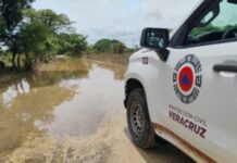 Activos Plan Tajín y Plan Marina ante lluvias en Veracruz-Boca del Río