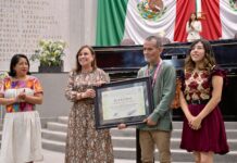 Entrega Congreso a Roberto Mora Gallardo la Medalla al Mérito Ambiental 2026