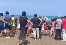 Tragedia en Villa Rica: joven de Xalapa pierde la vida al ahogarse en el mar