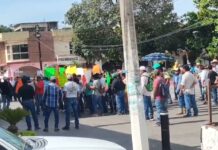 Pobladores de El Higo se manifiestan contra su alcaldesa, exigen obras y apoyo a damnificados por inundaciones