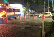 Por rehabilitación, cierre parcial de la avenida Xalapa; ya iniciaron las labores