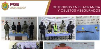 59 cateos en 39 municipios de Veracruz dejan 38 detenidos y fortalecen acciones contra el delito
