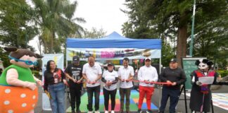 Con temática de Todos Santos, familias disfrutaron la quinta edición de la Ruta Recreativa
