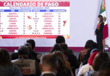 Del 3 al 27 de noviembre se realizará el depósito del bimestre noviembre-diciembre de los Programas para el Bienestar
